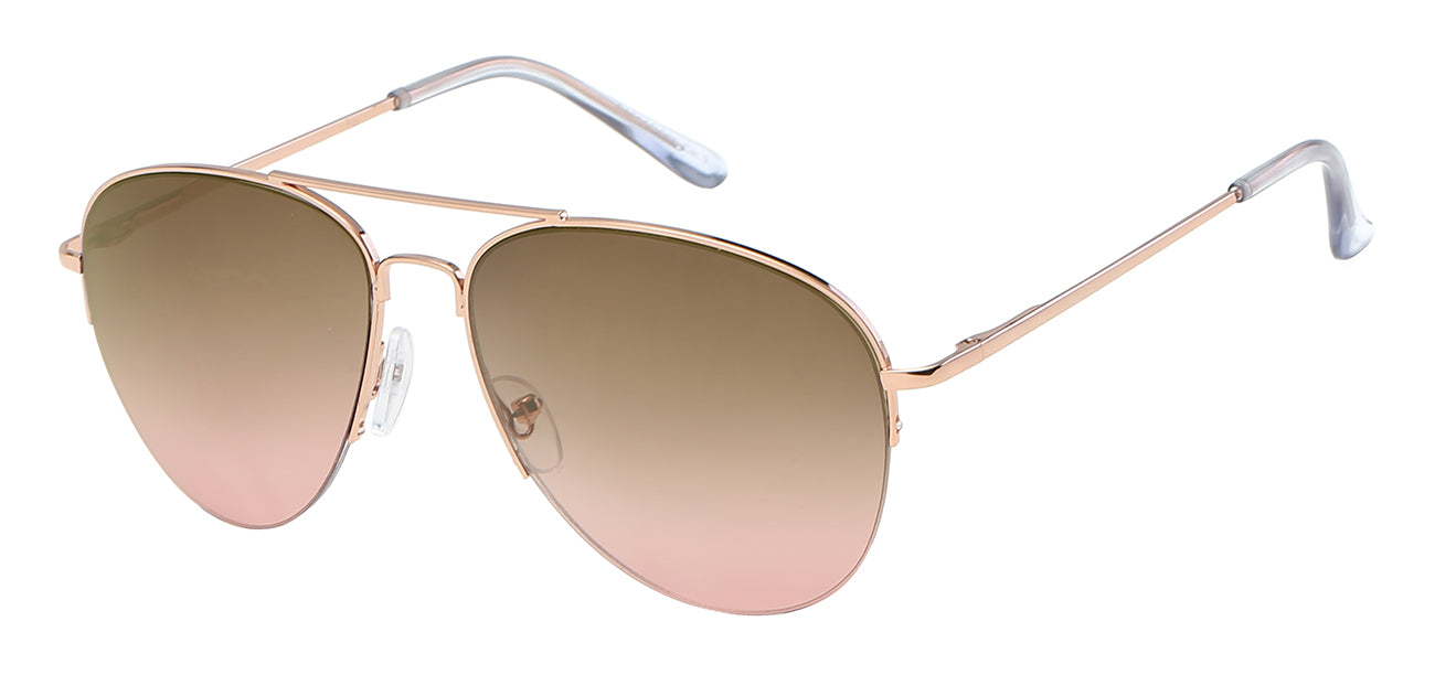 AIR FORCE Semi Rimless Aviator Sunglasses