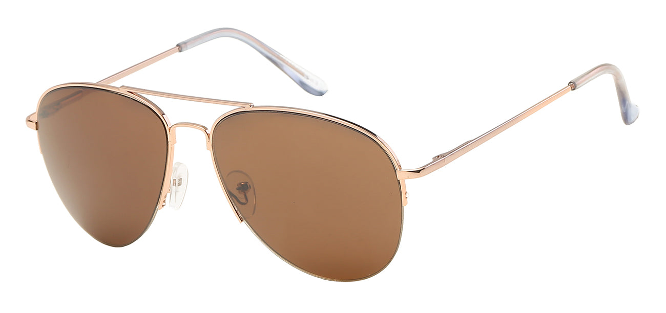 AIR FORCE Semi Rimless Aviator Sunglasses