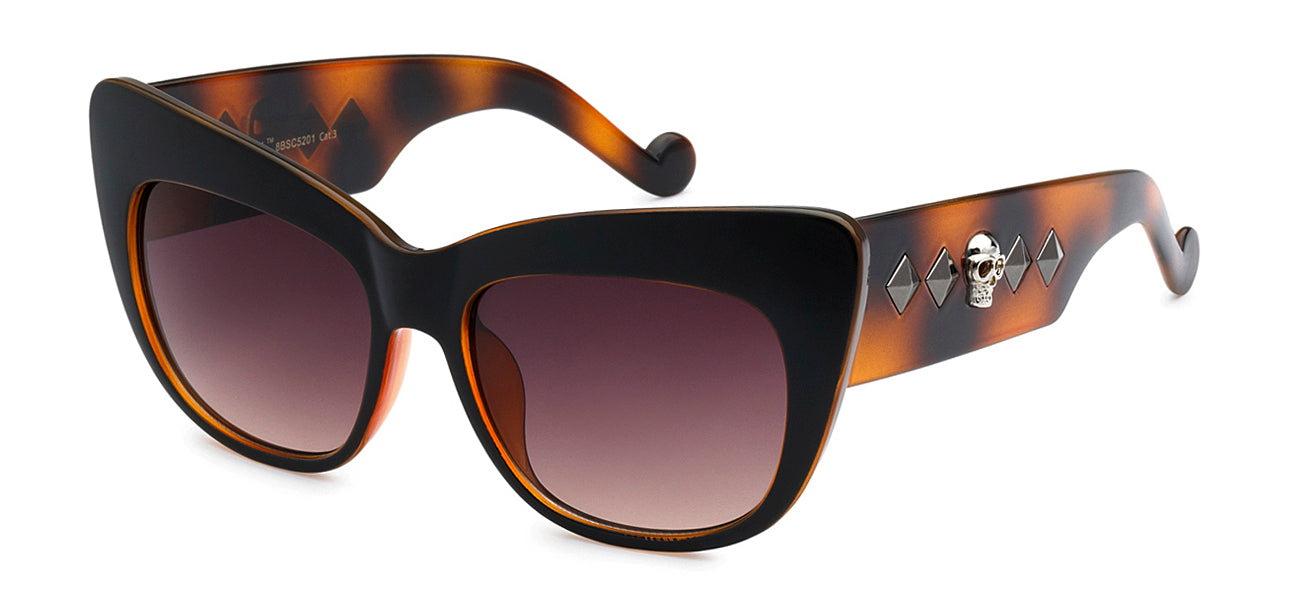 BLACK SOCIETY 8BSC5201 UNISEX SUNGLASSES