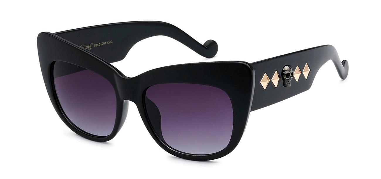 BLACK SOCIETY 8BSC5201 UNISEX SUNGLASSES