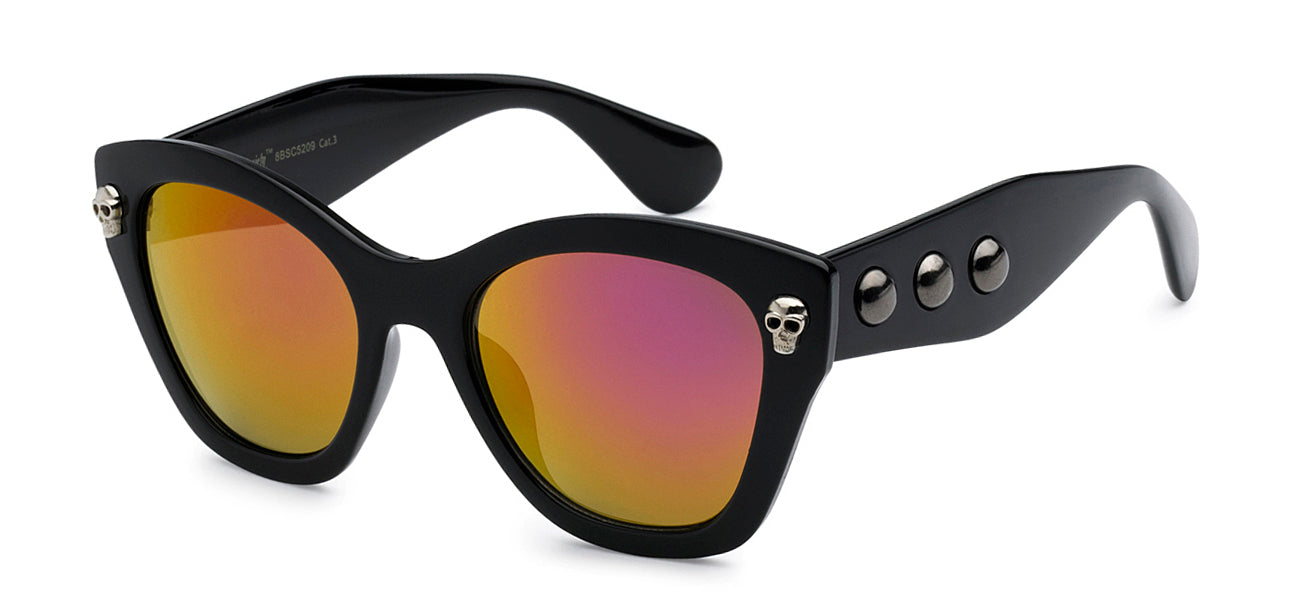 BLACK SOCIETY 8BSC5209 UNISEX SUNGLASSES