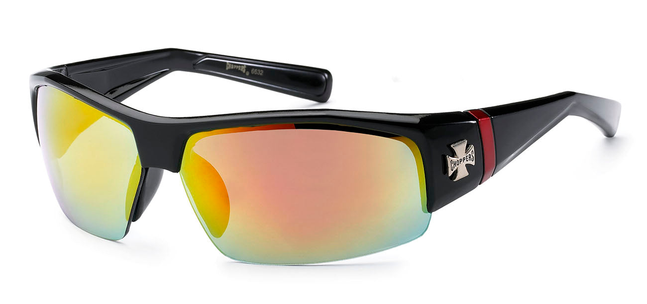 Chopper Sunglasses - Extreme Athlete Wrap Design