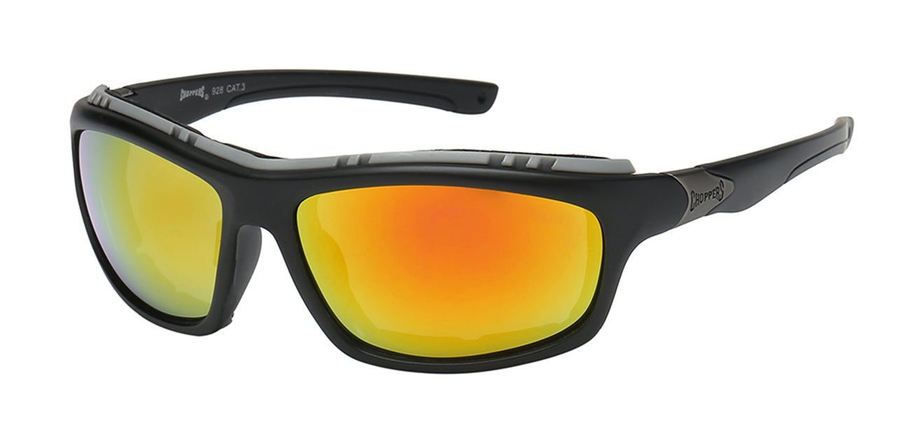 CHOPPERS CONTOUR VENTED FOAM PADDED SUNGLASSES