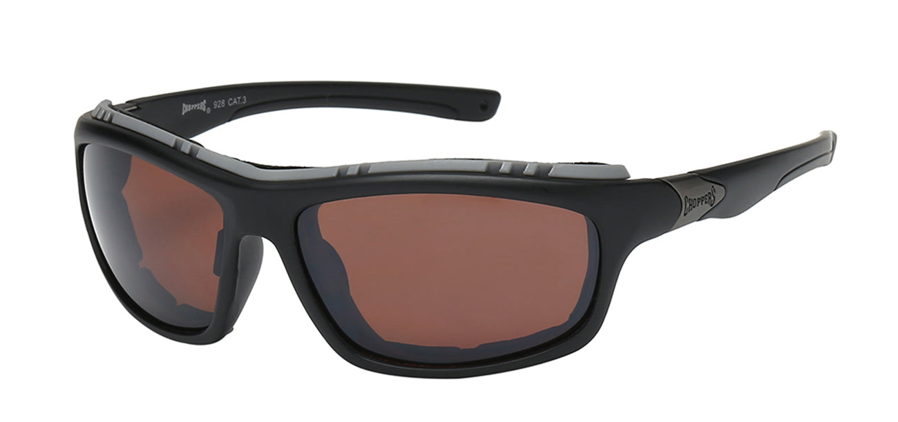 CHOPPERS CONTOUR VENTED FOAM PADDED SUNGLASSES