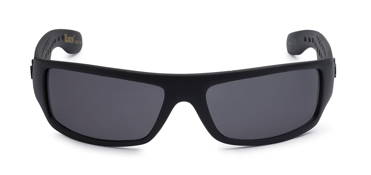 Hardcore Locs Matte Black Sunglasses - 12 Pack