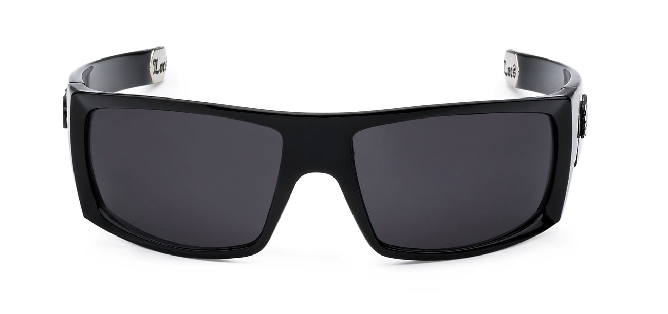 LOCS POLISHED BLACK MEN'S SUNGLASSES