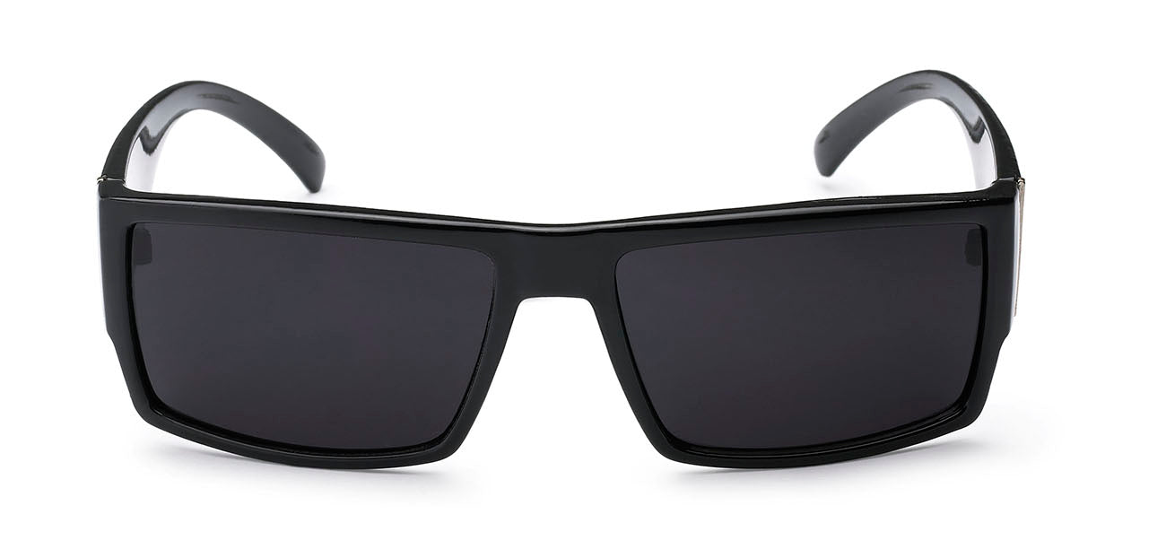 LOCS POLISHED BLACK MEN'S SUNGLASSES