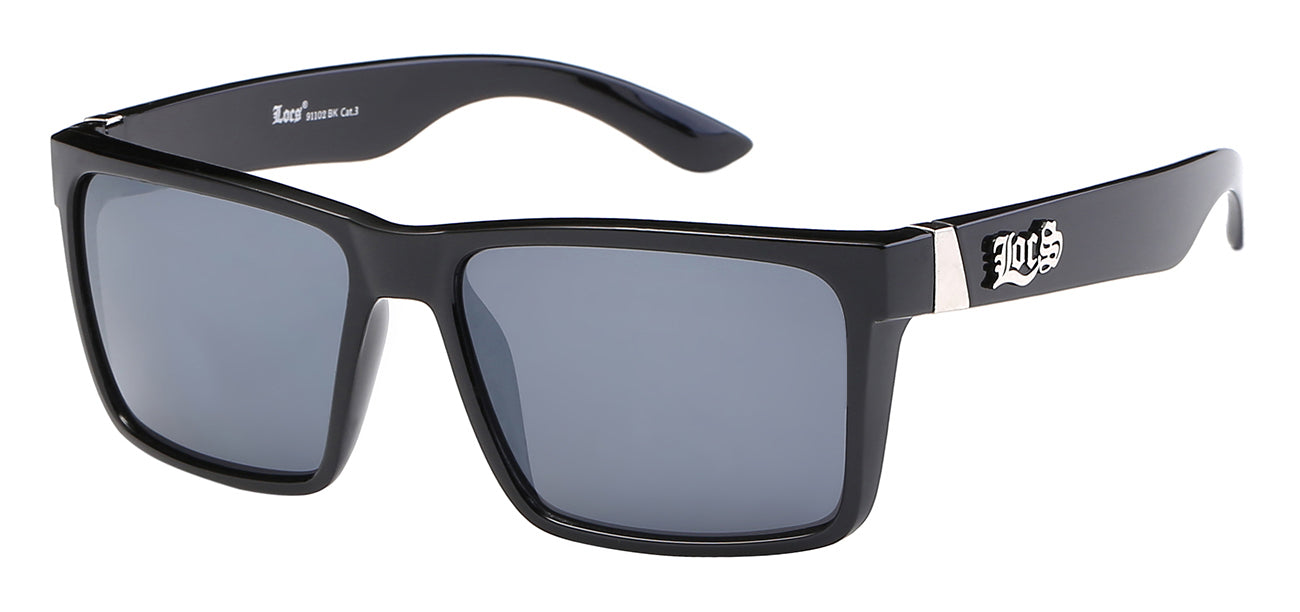 LOCS STREET SQUARE FRAME SUNGLASSES