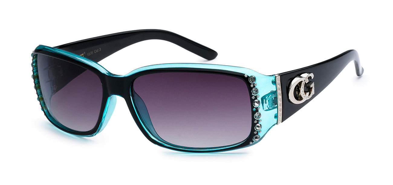 RHINESTONES 8RS1808CG WOMEN'S SUNGLASSES