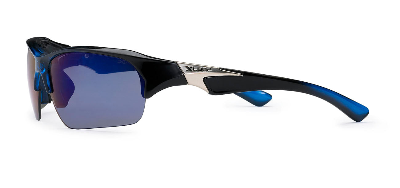 Xloop Sunglasses - Dark Lens & Blue Frames