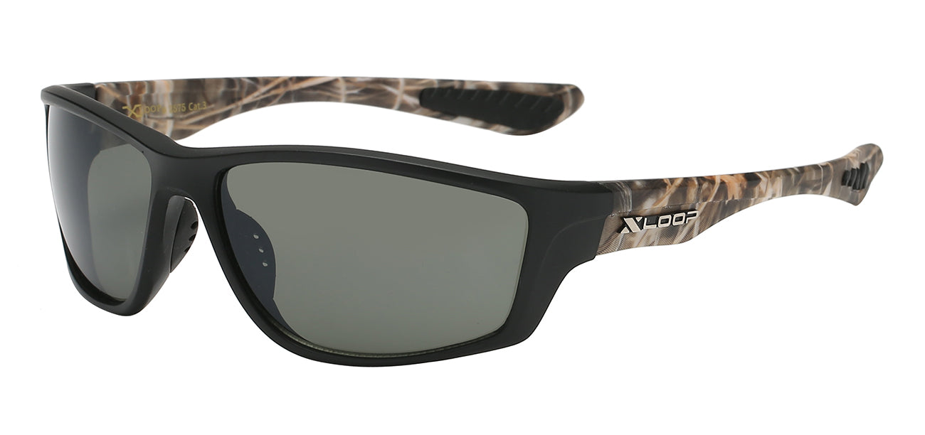 CAMO PRINT POLYCARBONATE LENS SUNGLASSES