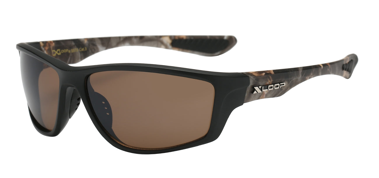 CAMO PRINT POLYCARBONATE LENS SUNGLASSES