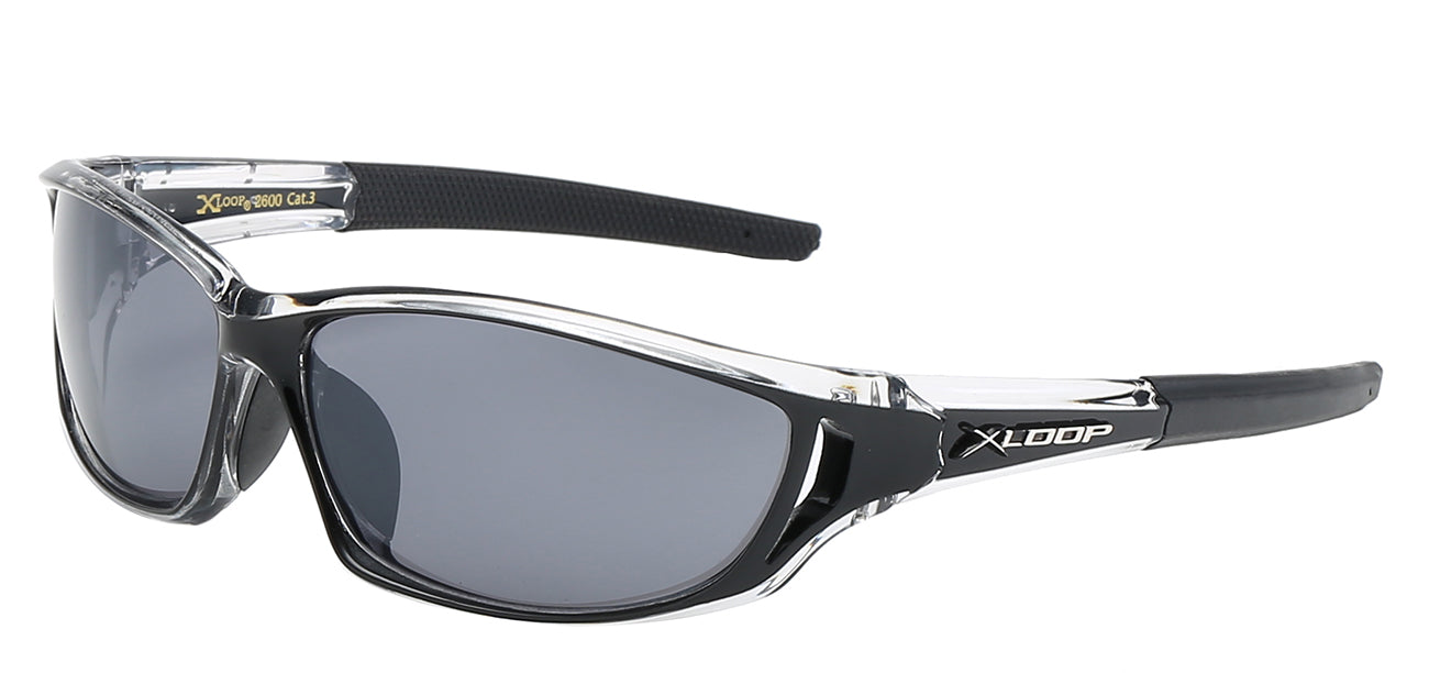 XLOOP THIN POLYCARBONATE WRAP SUNGLASSES