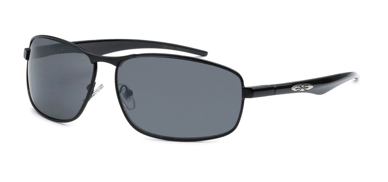 Xloop Athletic Wrap Sunglasses - Grey Tint Lens