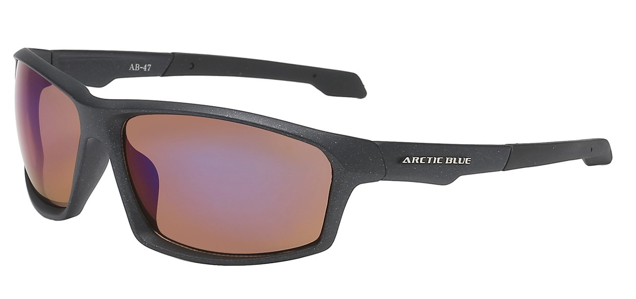 Arctic Blue Contour Wrap Sunglasses with Bluetech Lens