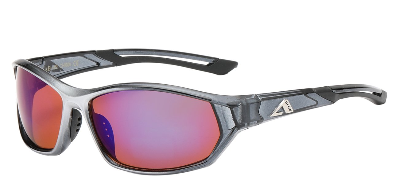 Arctic Blue Rugged Square Sunglasses