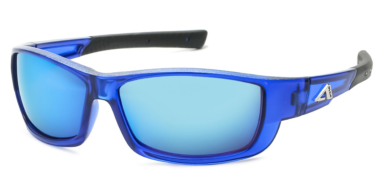 Arctic Blue Wrap Sunglasses - BlueTech Lens