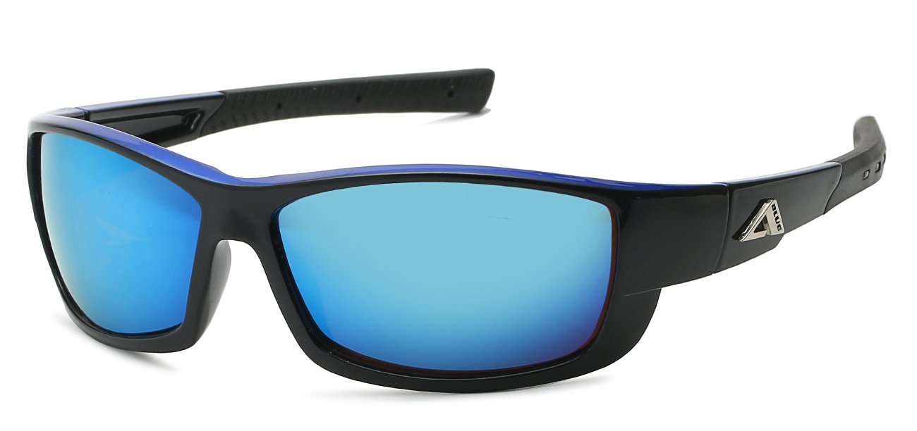 Arctic Blue Wrap Sunglasses - BlueTech Lens