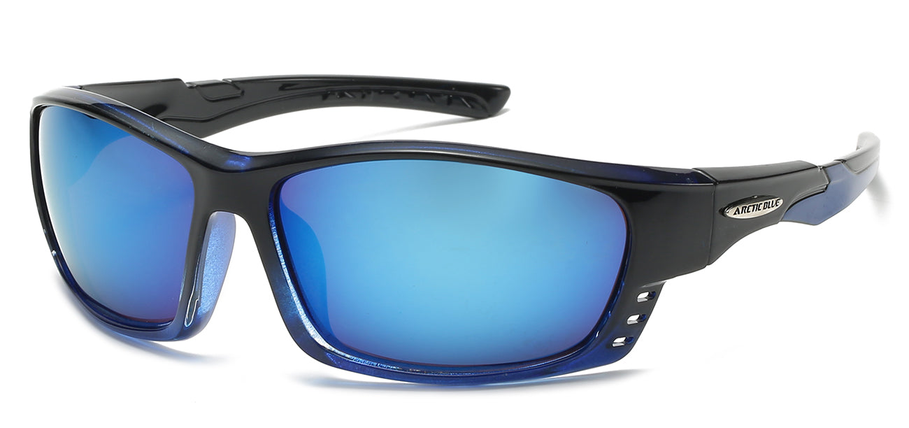 Arctic Blue Two-Tone Sunglasses - Wholesale Pack