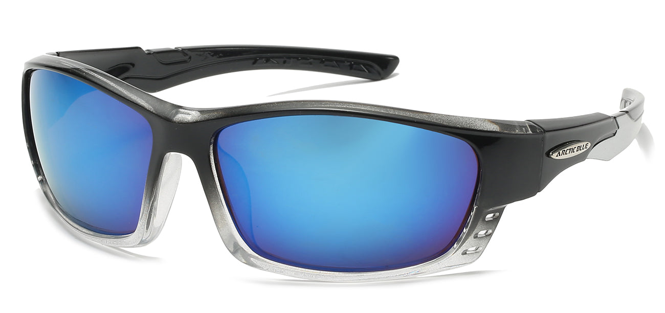 Arctic Blue Two-Tone Sunglasses - Wholesale Pack