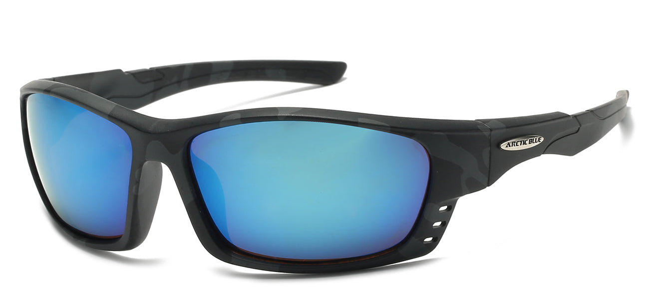 Arctic Blue Two-Tone Sunglasses - Wholesale Pack