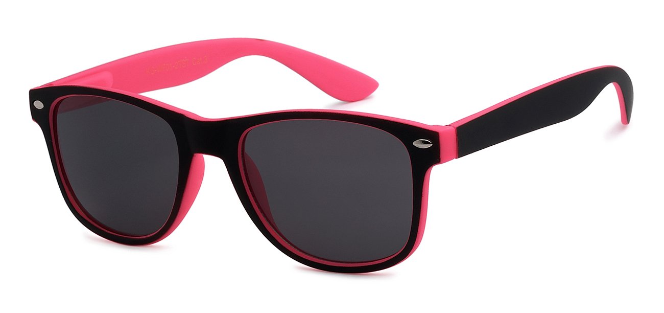 Juniors Retro Rewind Rubberized  Kids Sunglasses