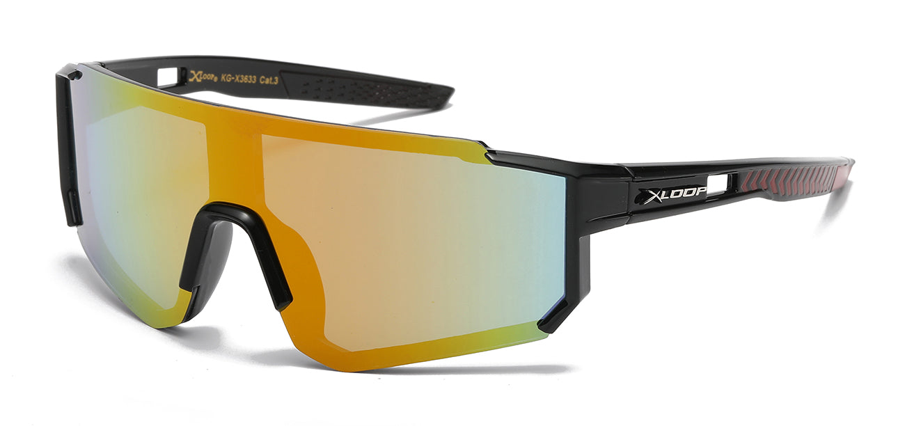 XLoop KG-X3633 Kids Sports Sunglasses - 12 Pairs