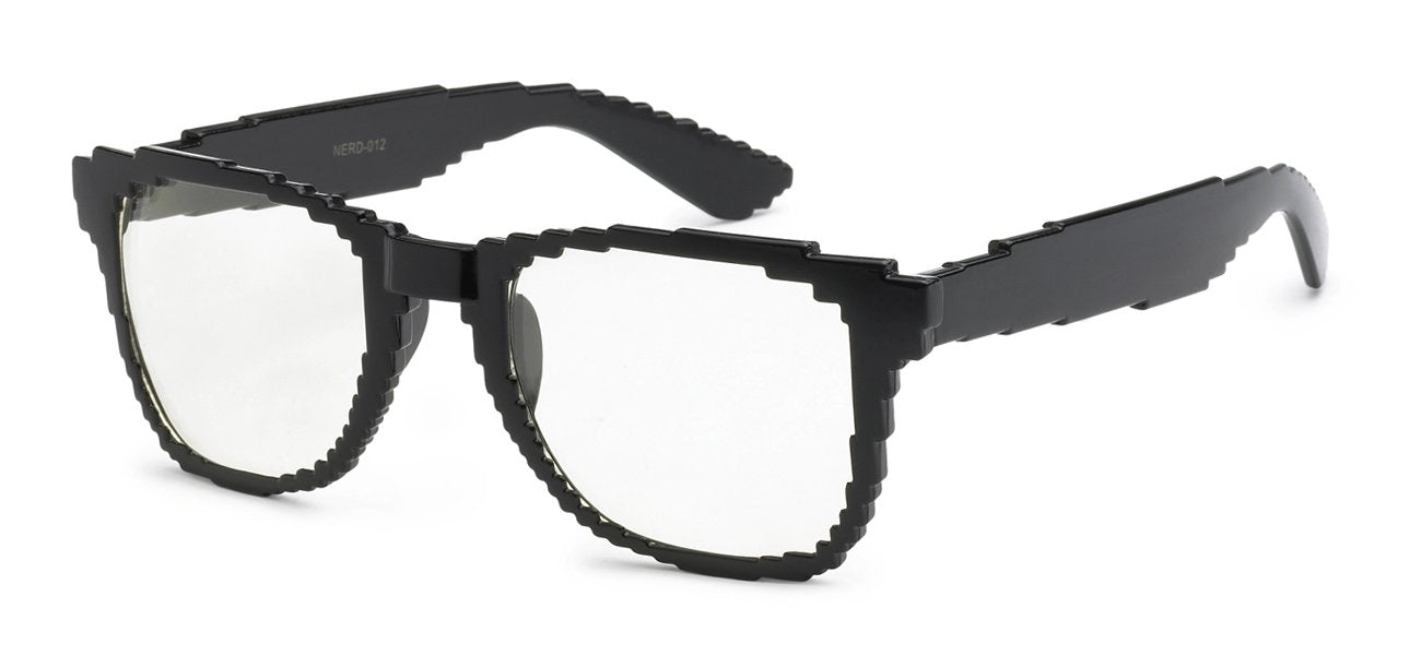 NERD EYEWEAR NERD-012CLR CLEAR LENS GLASSES