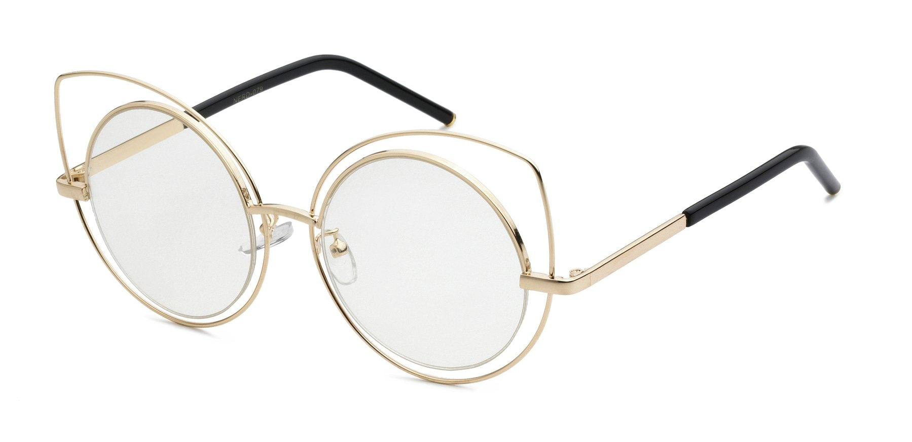 GARDE COUTURE METAL ROUND FRAME  GLASSES