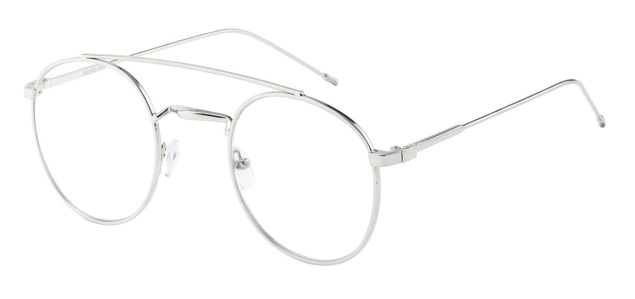 NERD EYEWEAR CHIC ACCESSORY CLEAR LENS SUNGLASSES