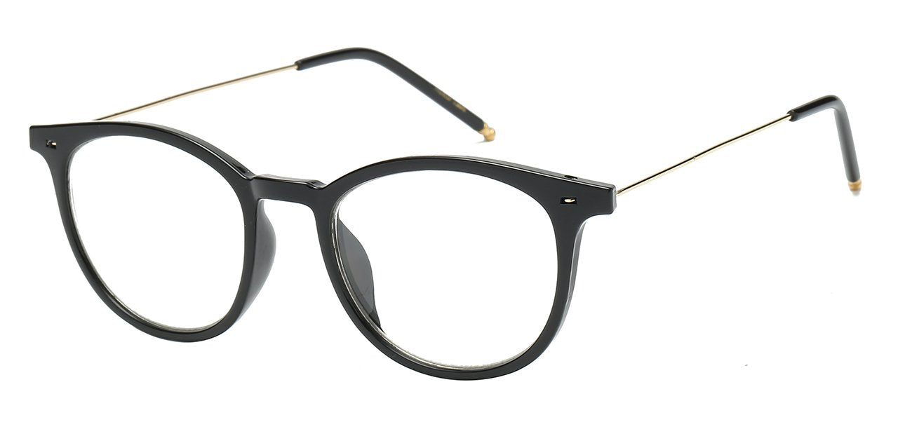 NERD EYEWEAR NERD-1204 MODERN ROUND SOHO COMBO FRAME