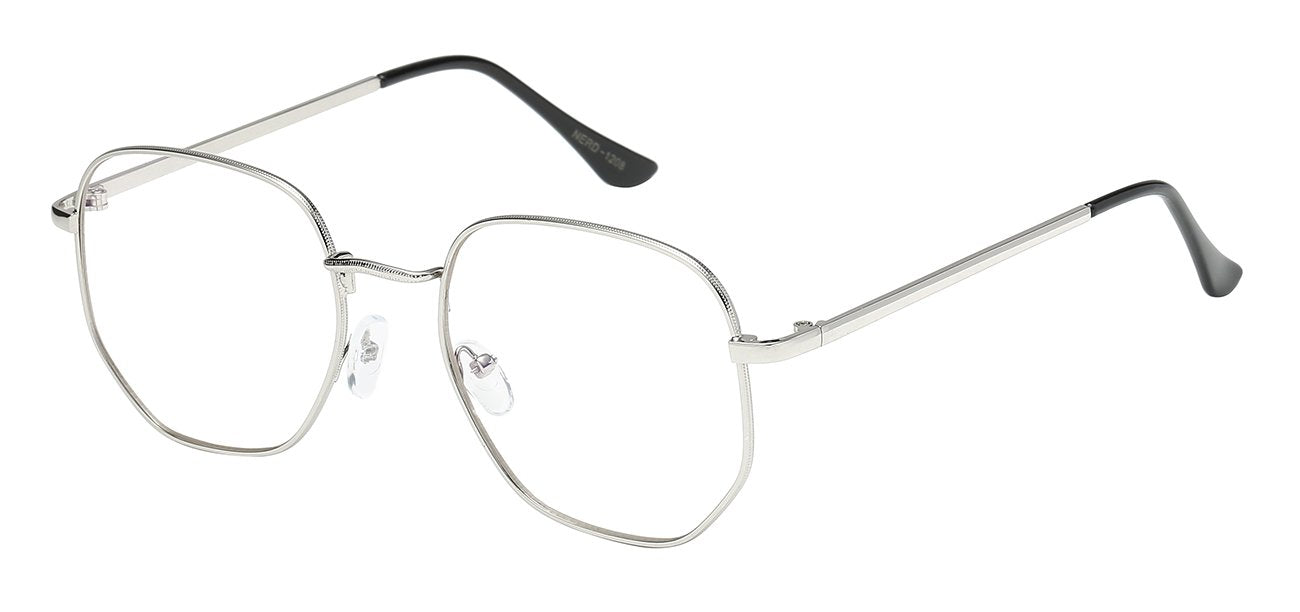 NERD EYEWEAR NERD-1208 GEEKY  CLEAR LENS ACCESSORY GLASSES