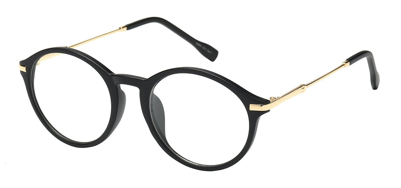 NERD EYEWEAR NERD-1211 TRENDING RETRO ROUND HYBRID GLASSES