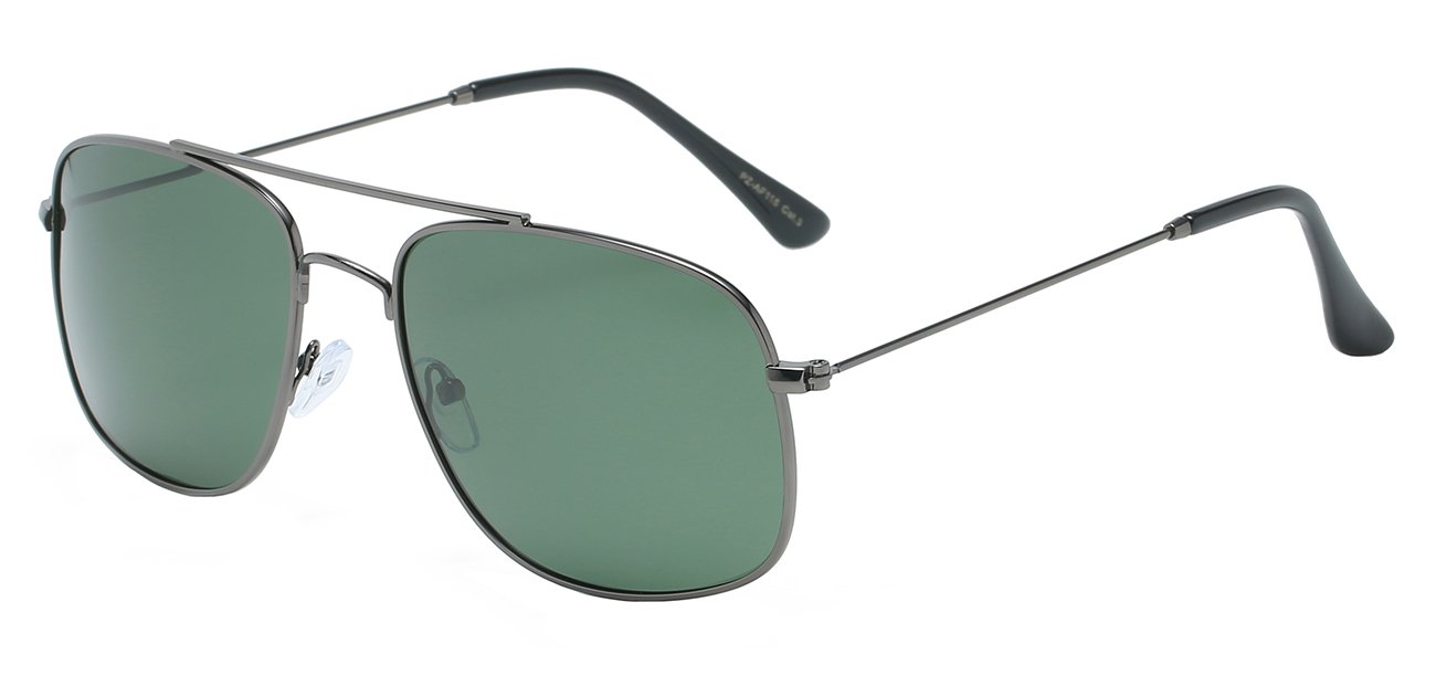 Polarized Rhombus Metallic Aviator Sunglasses