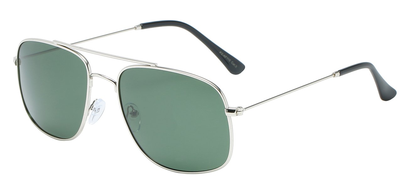 Polarized Rhombus Metallic Aviator Sunglasses