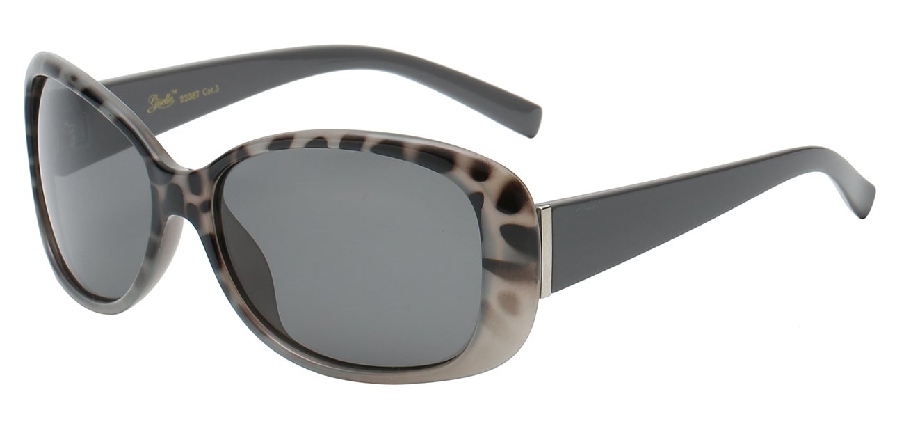 Polarized Giselle Classic Oval Wrap Sunglasses