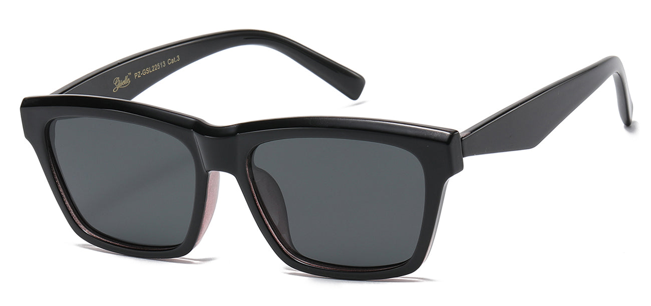 Giselle Oval Crystal Sunglasses - Polarized