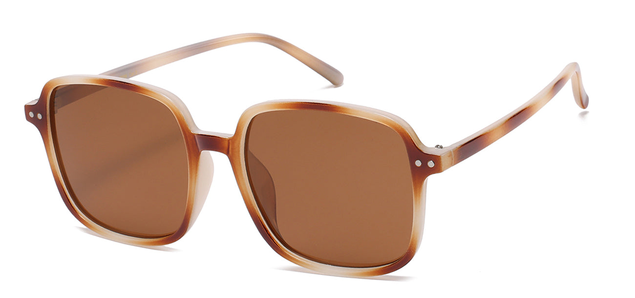 Giselle Oval Crystal Sunglasses - Polarized