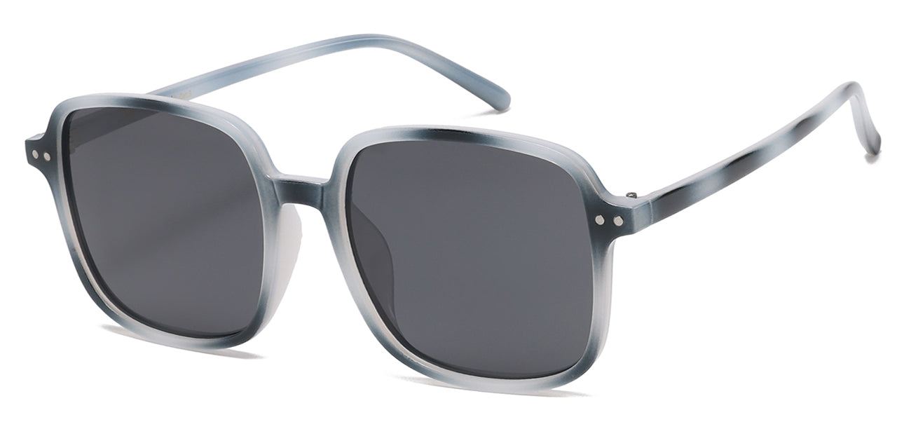 Giselle Oval Crystal Sunglasses - Polarized