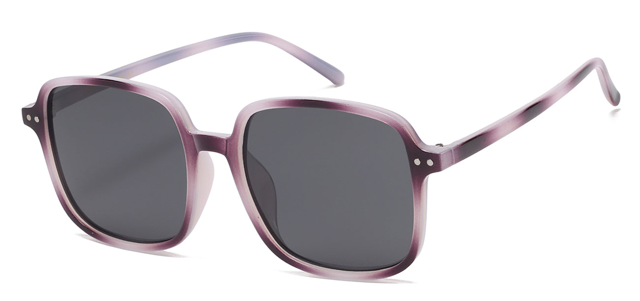 Giselle Oval Crystal Sunglasses - Polarized