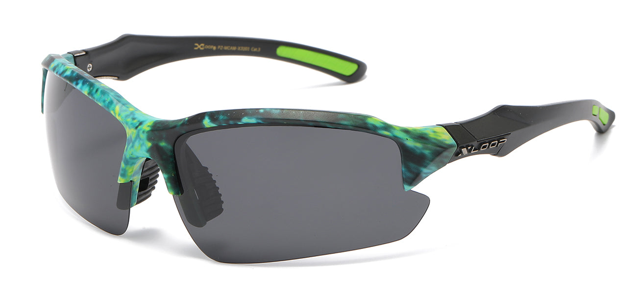 XLoop Polarized Sunglasses in Aquatic Camo - 12 Pack