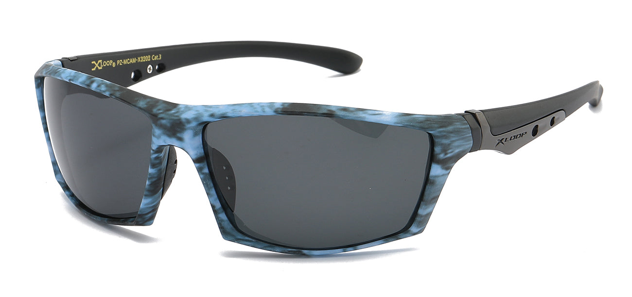 XLoop Polarized Sunglasses - Aquatic Camo