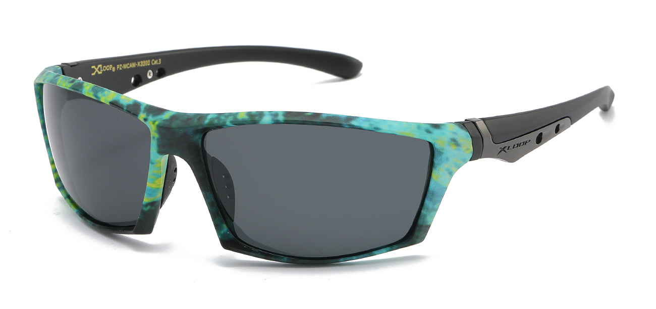 XLoop Polarized Sunglasses - Aquatic Camo