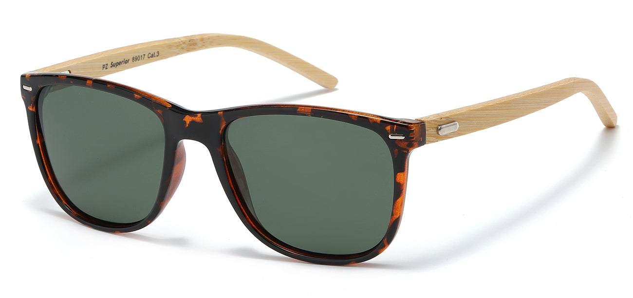 Superior Men's Eco-Friendly Bamboo Sunglasses