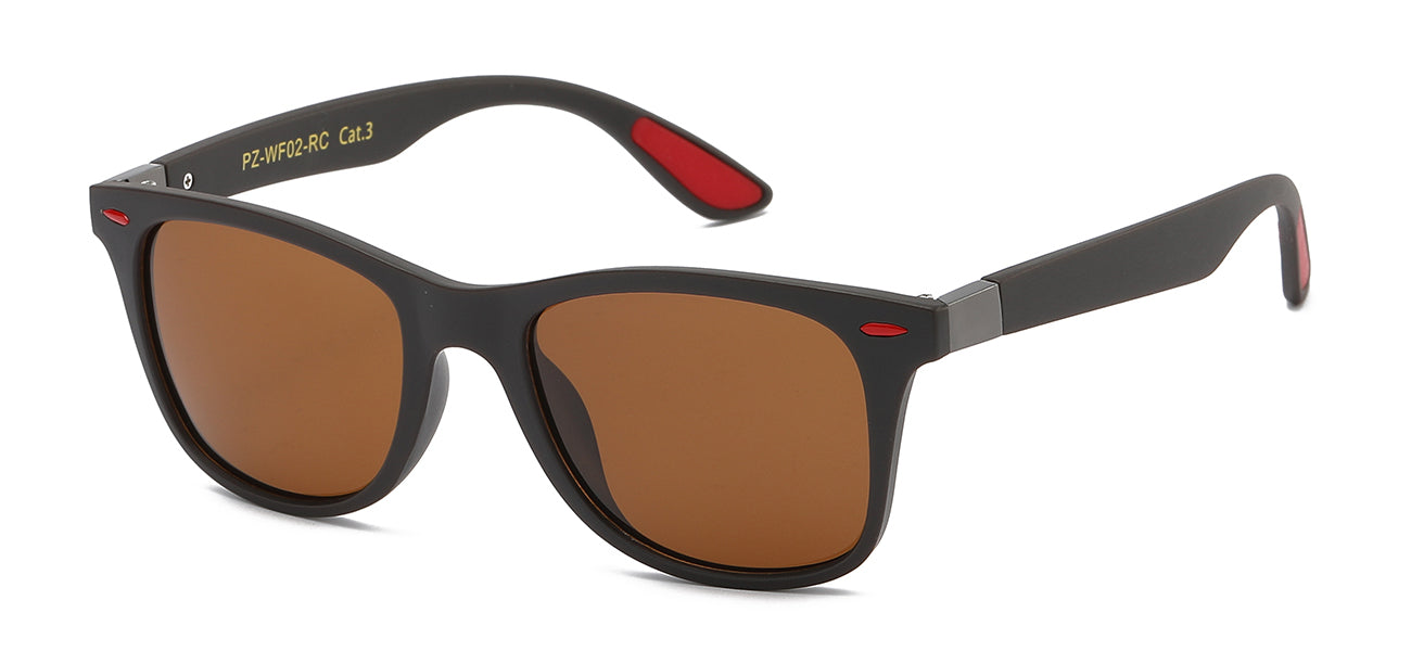 Polarized Retro Rewind PZ-WF02-RC Sunglasses