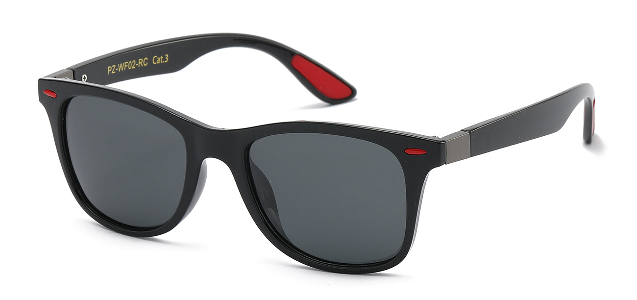 Polarized Retro Rewind PZ-WF02-RC Sunglasses