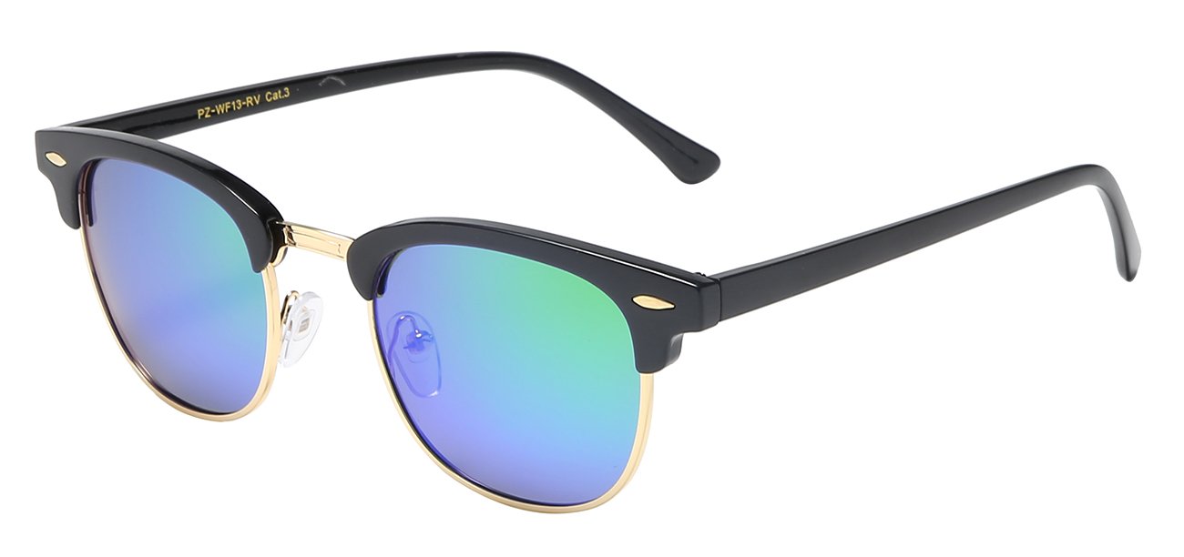 Retro Rewind Polarized Soho Mirror Lens Sunglasses