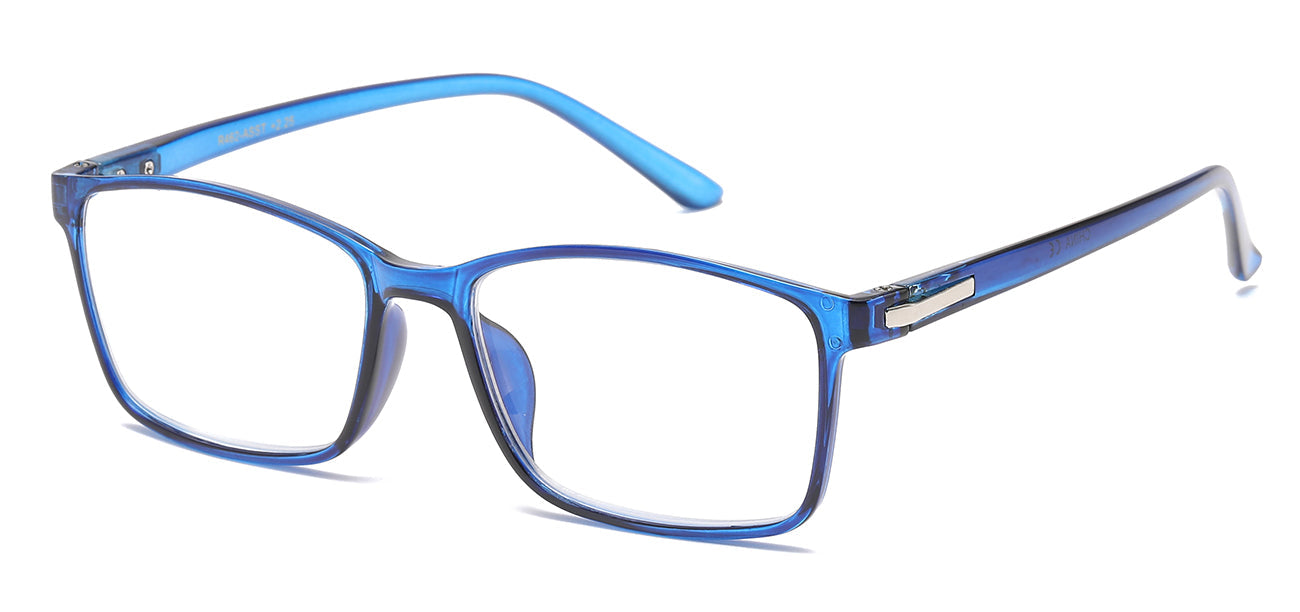 Trendy Color-Accented Reading Glasses