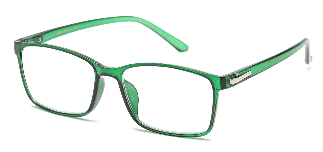 Trendy Color-Accented Reading Glasses