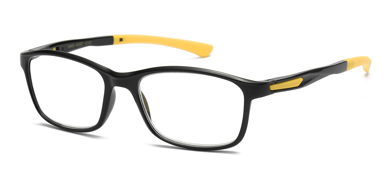 Chic Square Reading Glasses R463-ASST